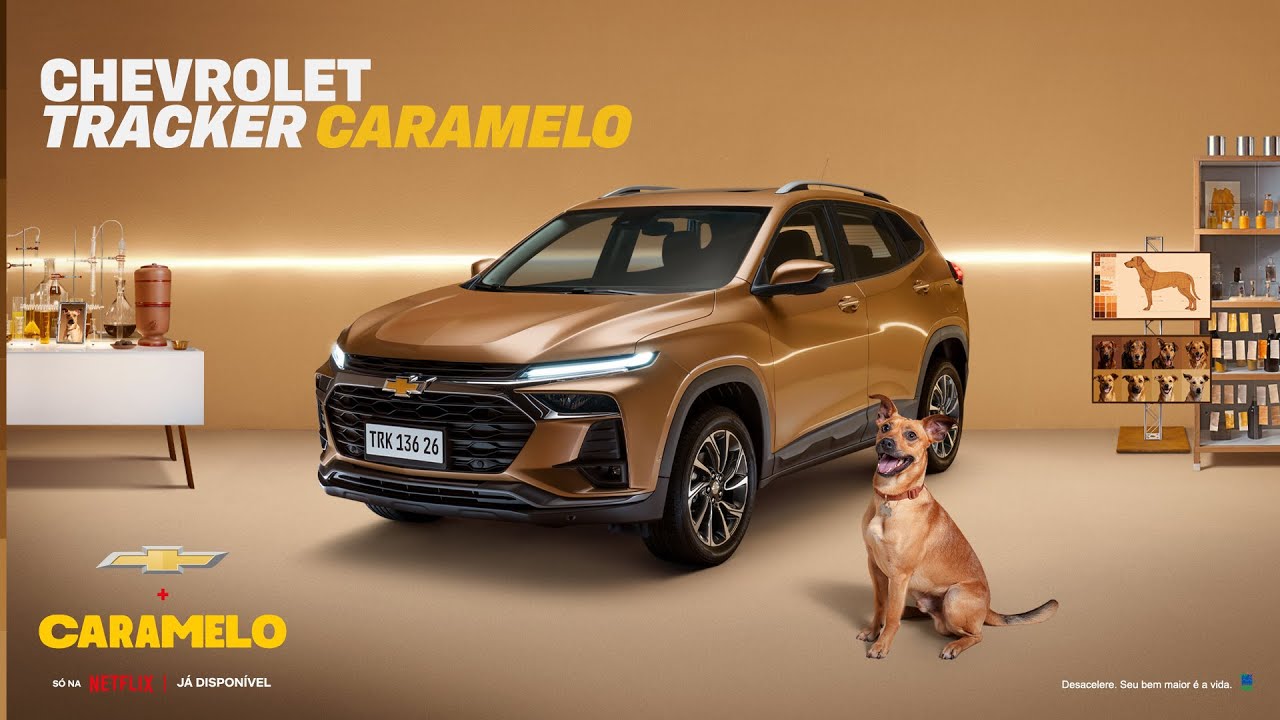 Tracker Caramelo: uma edição única na cor mais BR de todas!