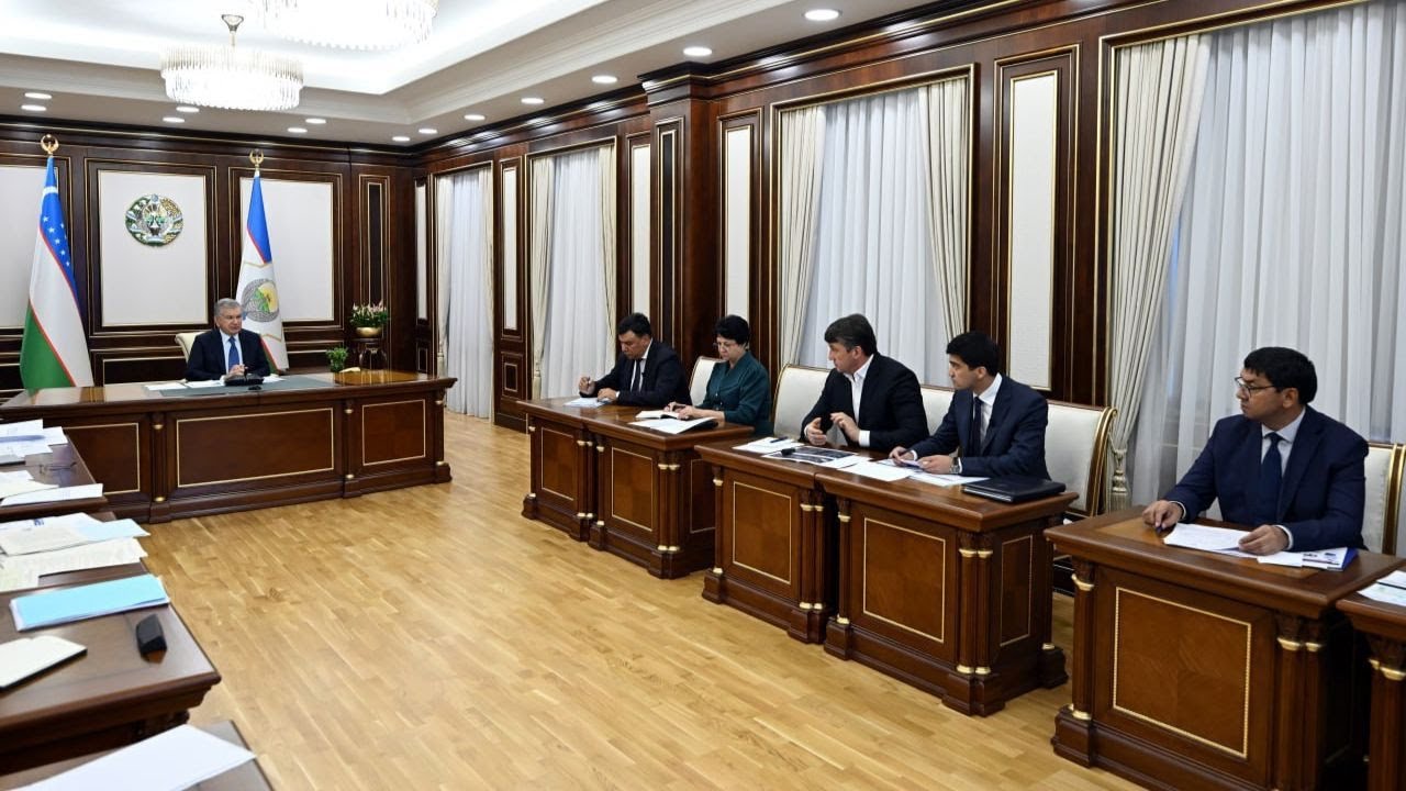 Prezident chiqindilarni qayta ishlash tizimi masalalari bo‘yicha taqdimot bilan tanishdi