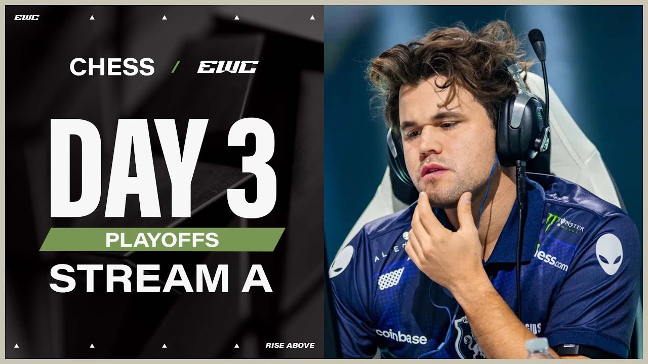 Chess at EWC 25 - Day 3 - Playoffs - Stream A