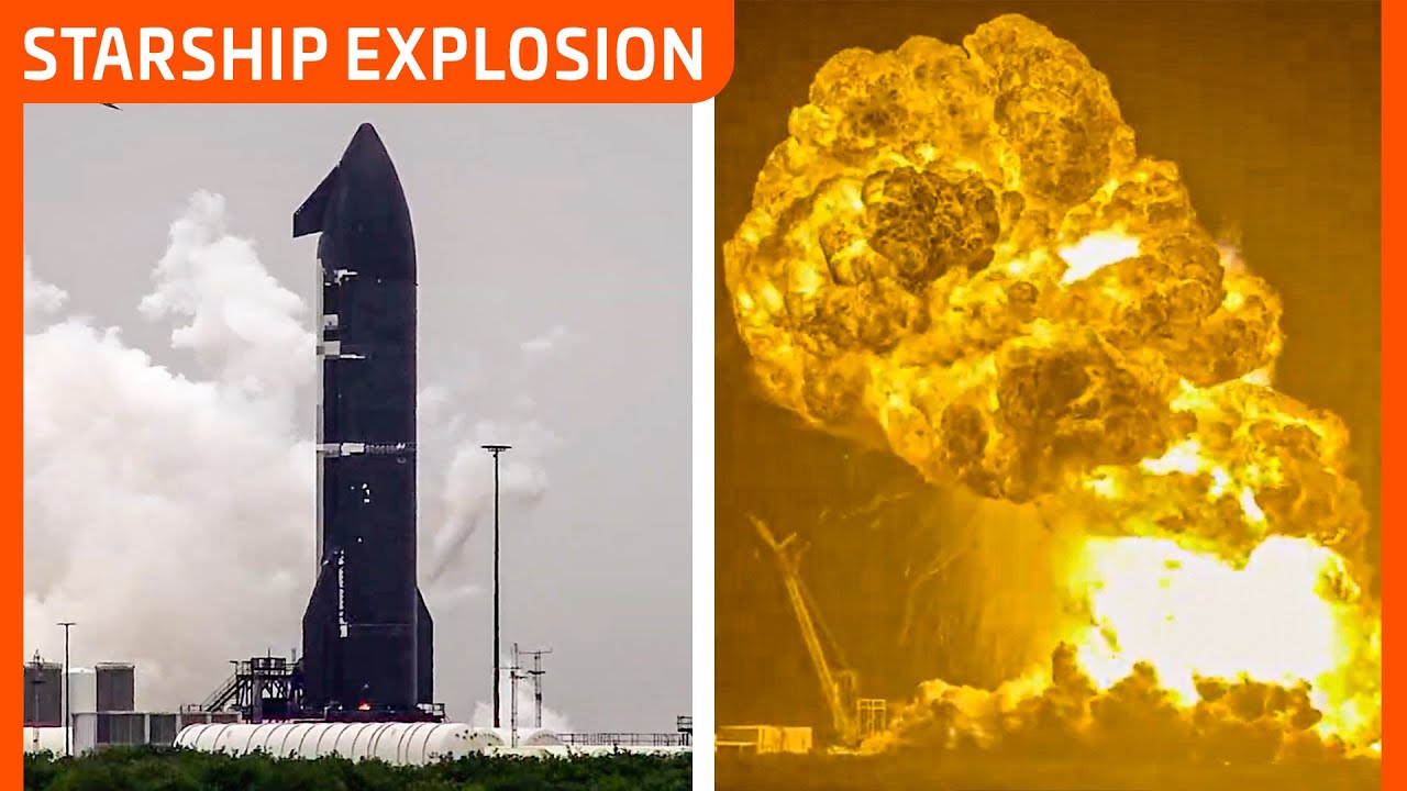 SpaceX Starship 36 Explodes During Flight 10 Testing at Starbase