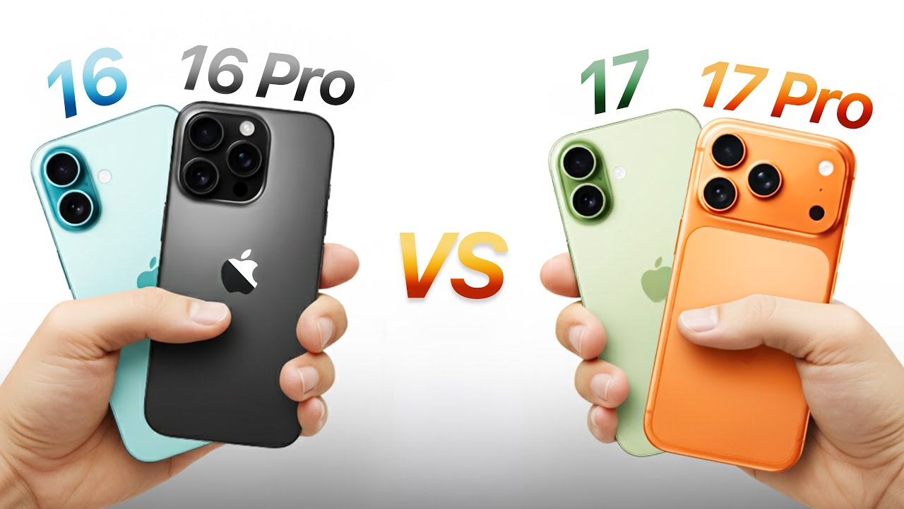 iPhone 17/17 Pro vs iPhone 16/16 Pro - Should You Upgrade?