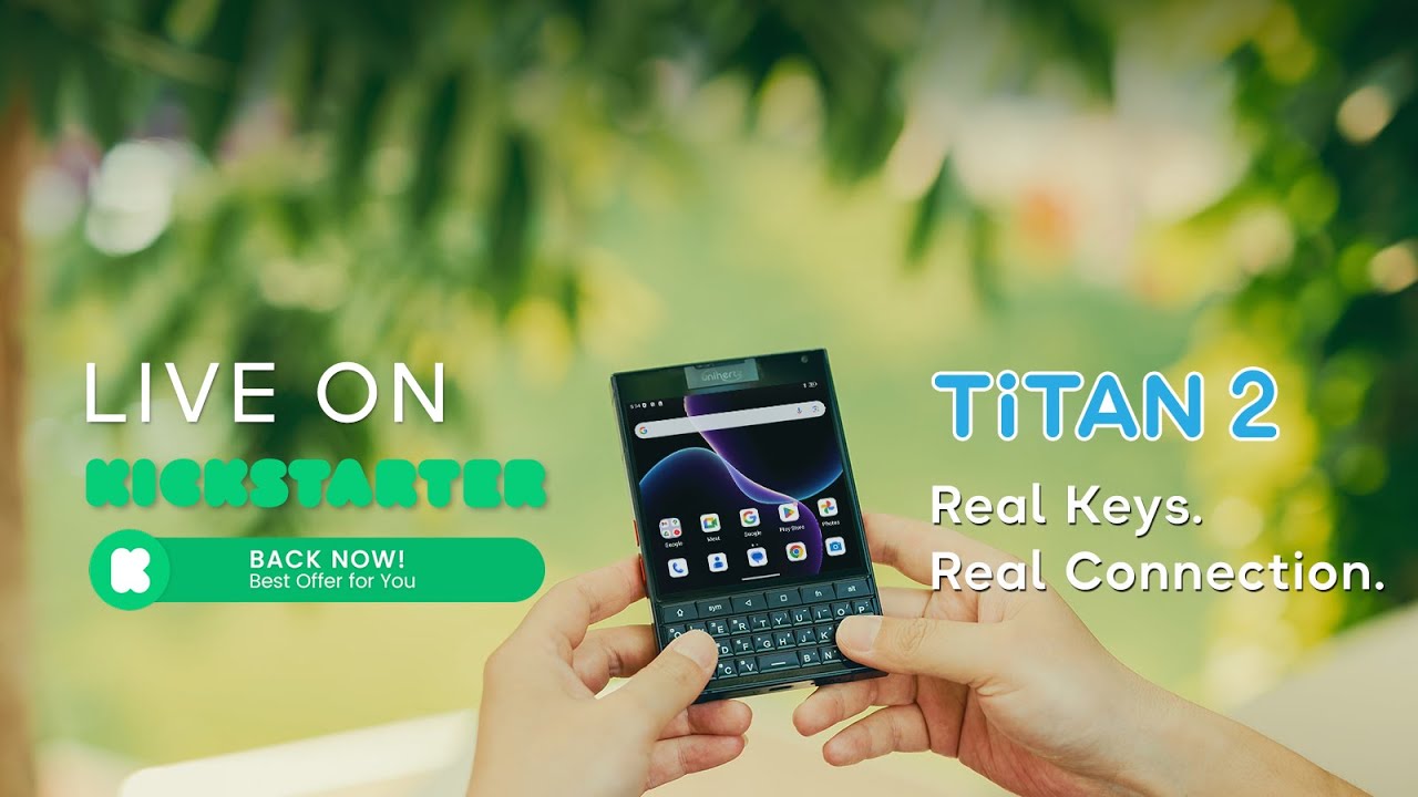 Unihertz Titan 2 - The Latest 5G QWERTY Smartphone