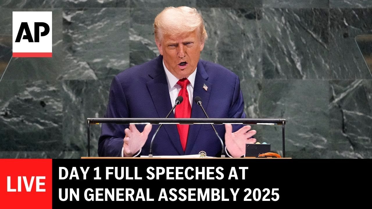 LIVE: Speeches by Trump and other world leaders at UN General Assembly 2025