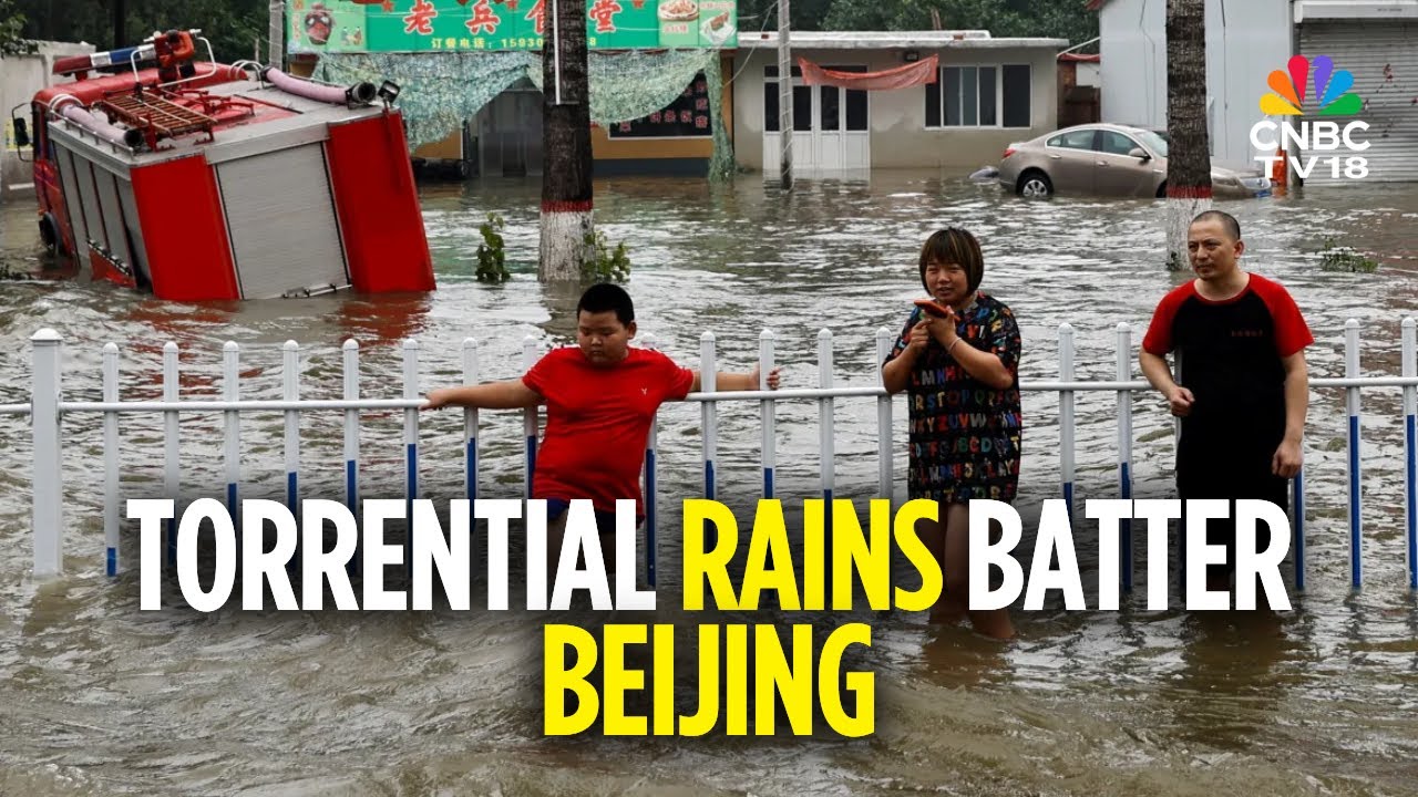Heavy Downpour Wrecks Havoc In Beijing