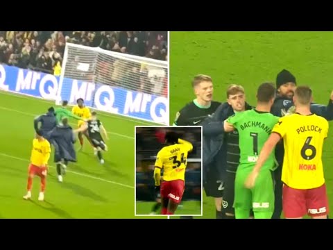 EPIC SHITHOUSERY! Watford’s Baah did ‘Take The L