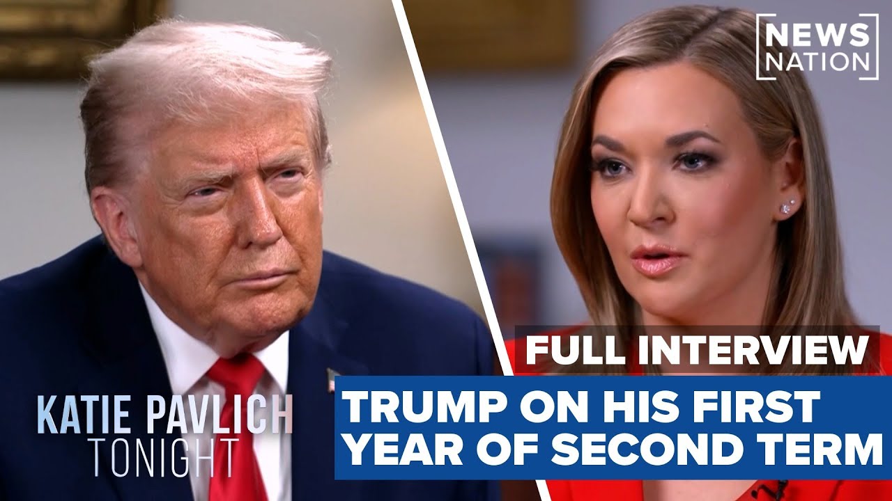 President Trump reflects on first year of second term | Full Interview