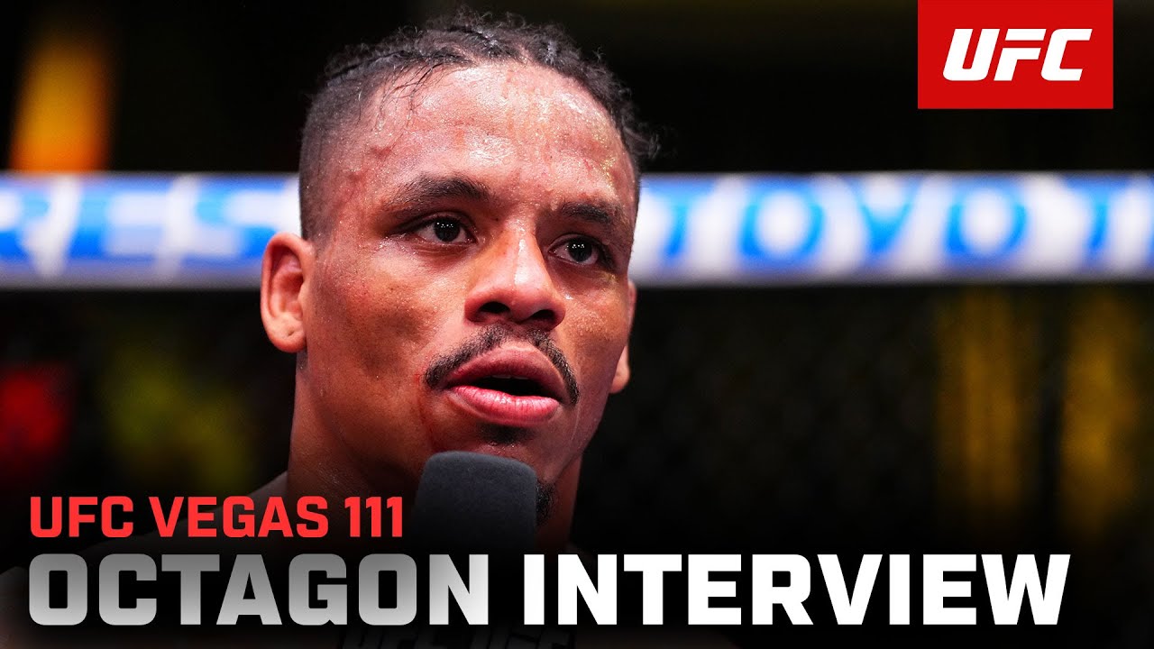 Chris Padilla Octagon Interview | UFC Vegas 111