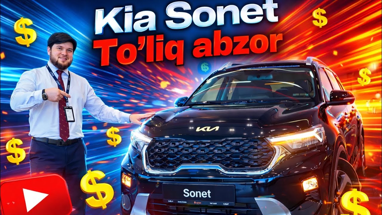 Kia Sonet to’liq obzor✨ +99878-113-00-71
