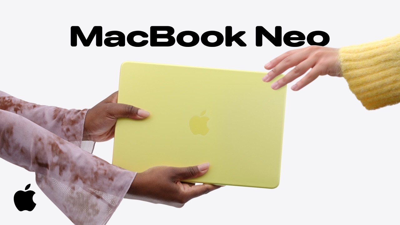 The all-new MacBook Neo