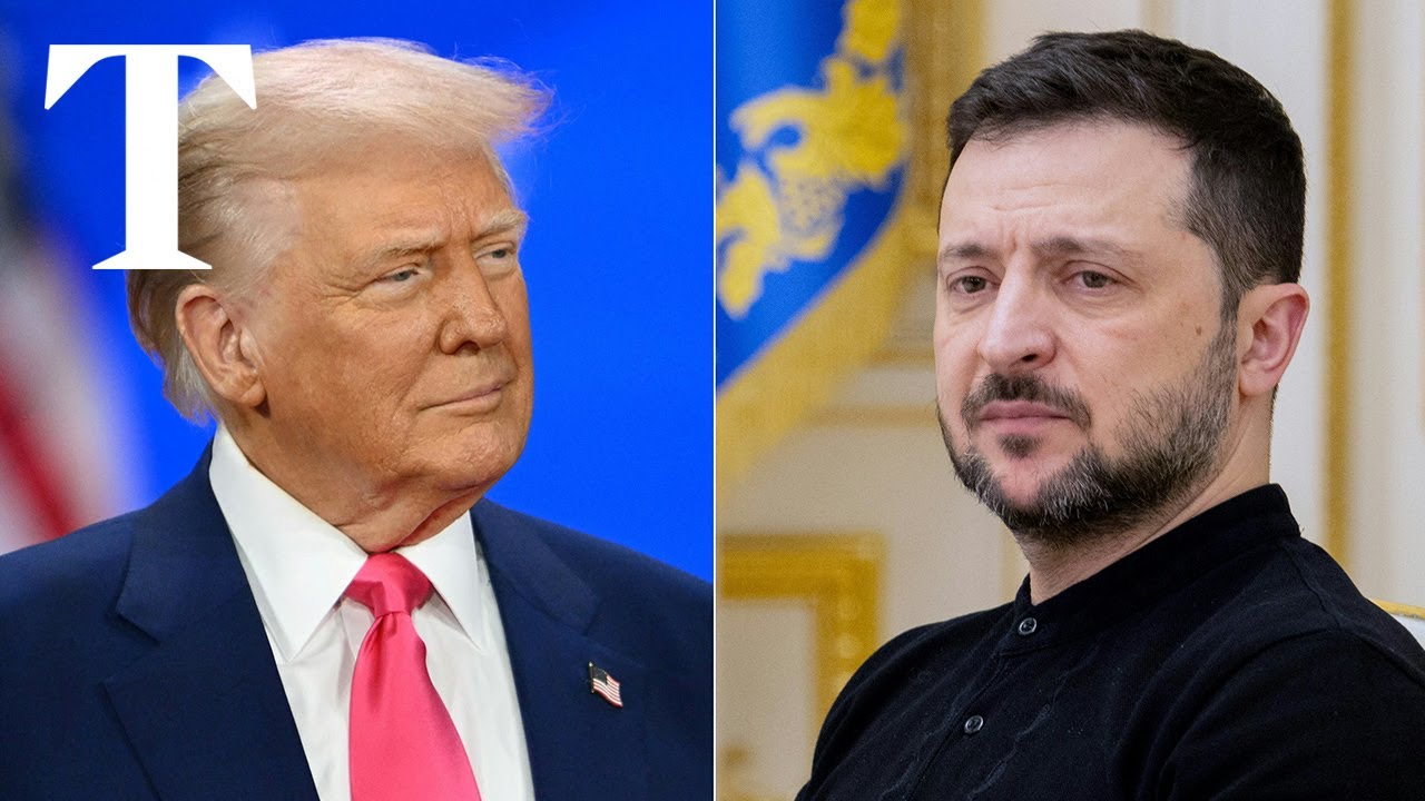 LIVE: Zelensky meets Trump at the White House