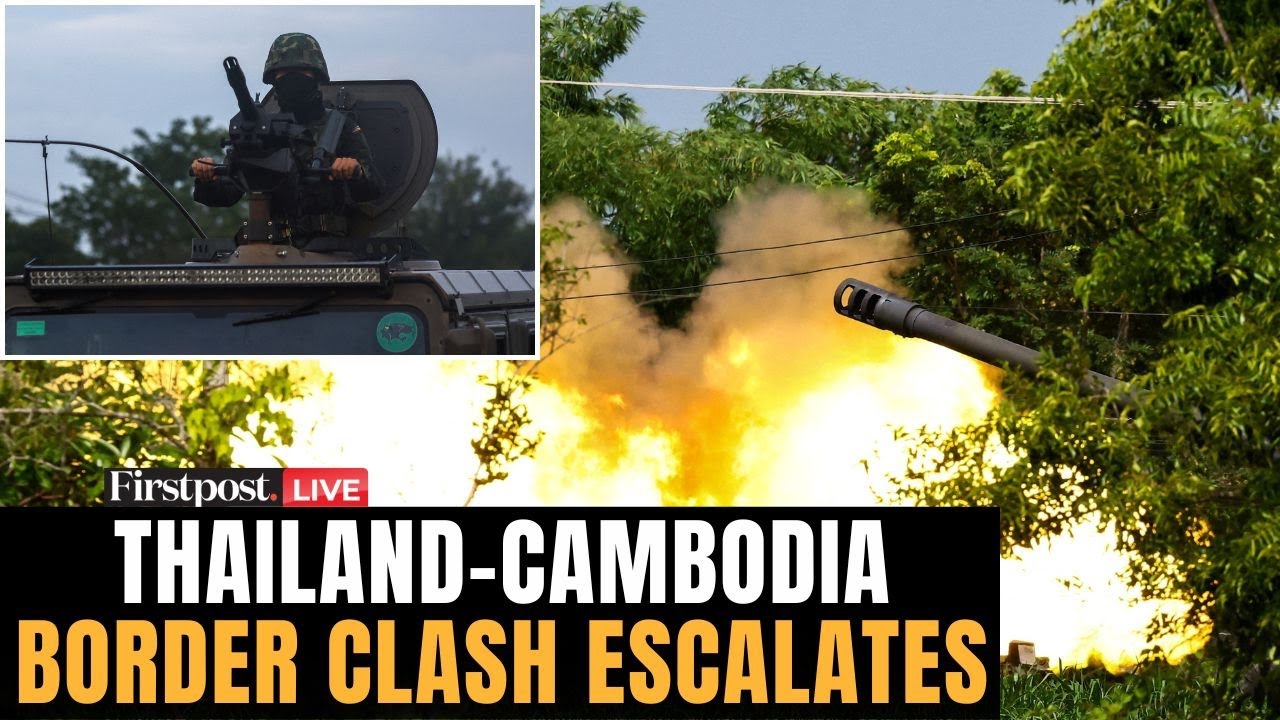 Thailand Cambodia Border Clash LIVE: Thailand Hits Cambodia Border Posts; Border Residents Evacuated