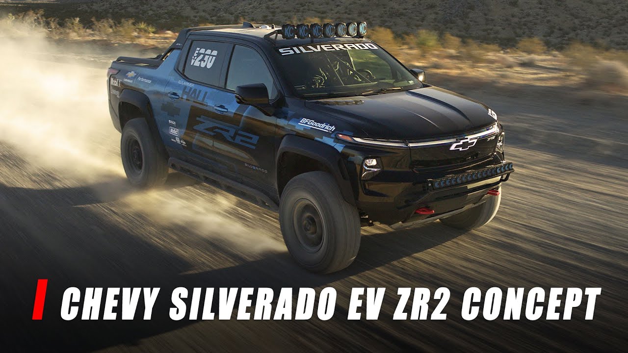 Chevrolet Silverado EV ZR2 Race Truck Concept