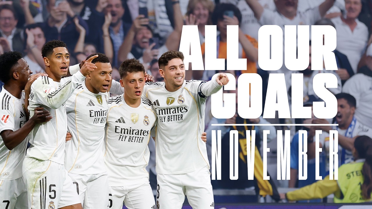 ALL OUR NOVEMBER GOALS | Real Madrid
