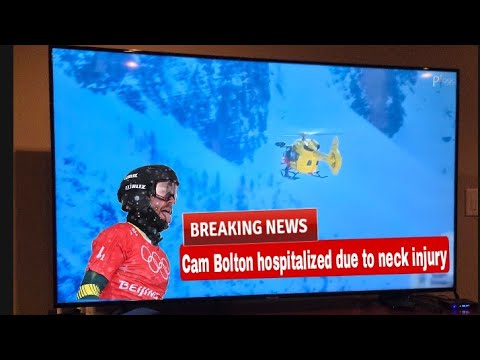 Cam Bolton hospitalized due to neck injury during a practice session at the Winter Olympics 2026