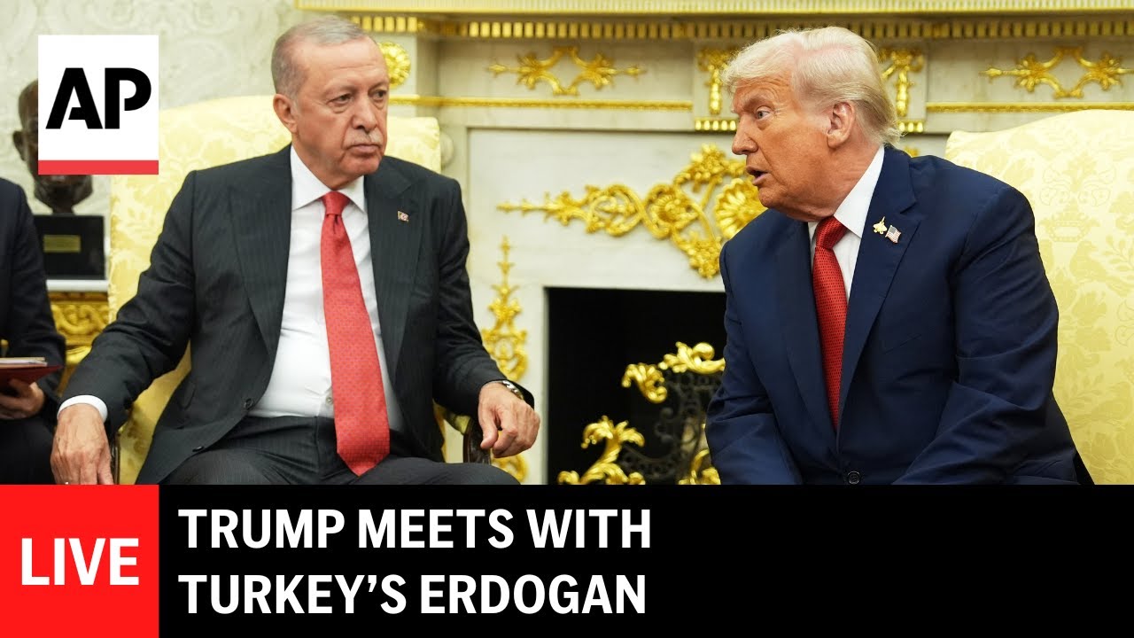 LIVE: Trump meets with Turkey’s Erdogan at the White House
