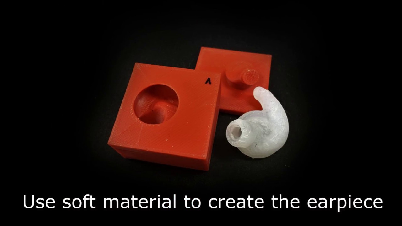 Ear EEG recording device