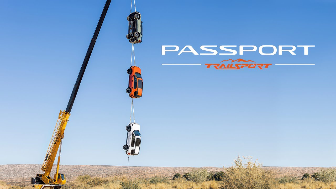 The Honda Passport TrailSport Hangs Tough – Chassis Strength Demo