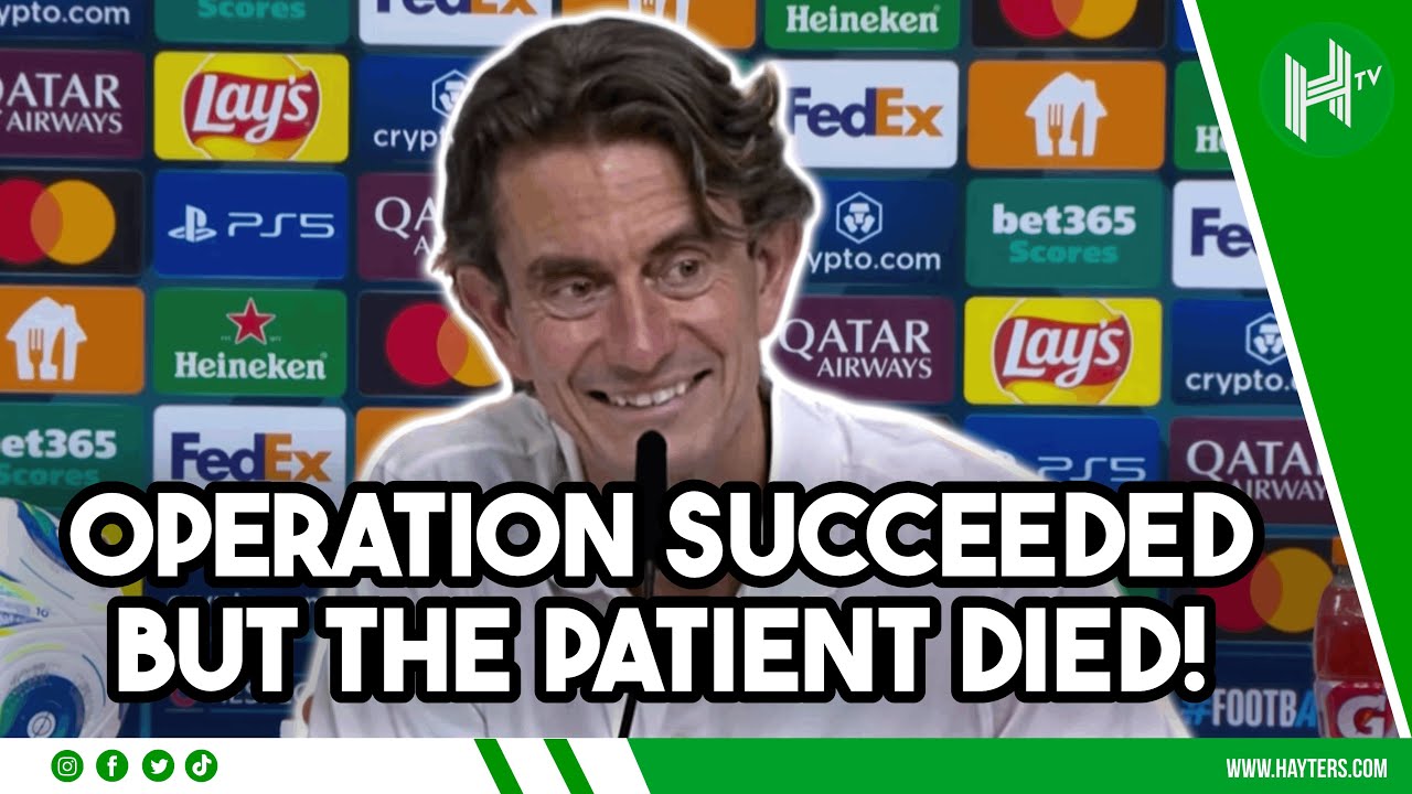 Operation SUCCEEDED but the patient DIED! | Thomas Frank I Spurs lose to PSG