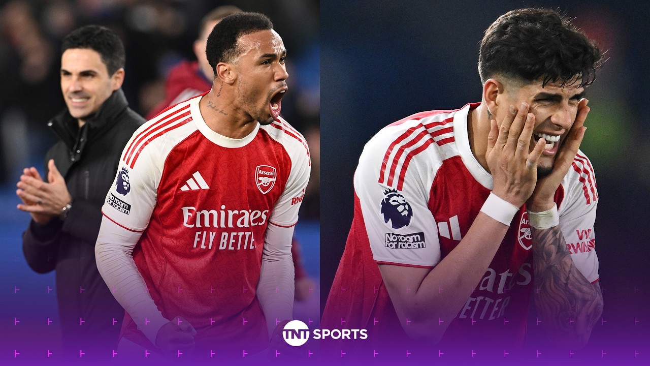 FULL-TIME SCENES: Arsenal go 7 points clear of Manchester City after HUGE Brighton win 🔴