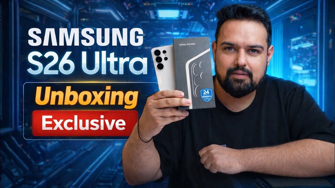 World First Samsung S26 Ultra Unboxing  || Privacy Display 🔥🔥
