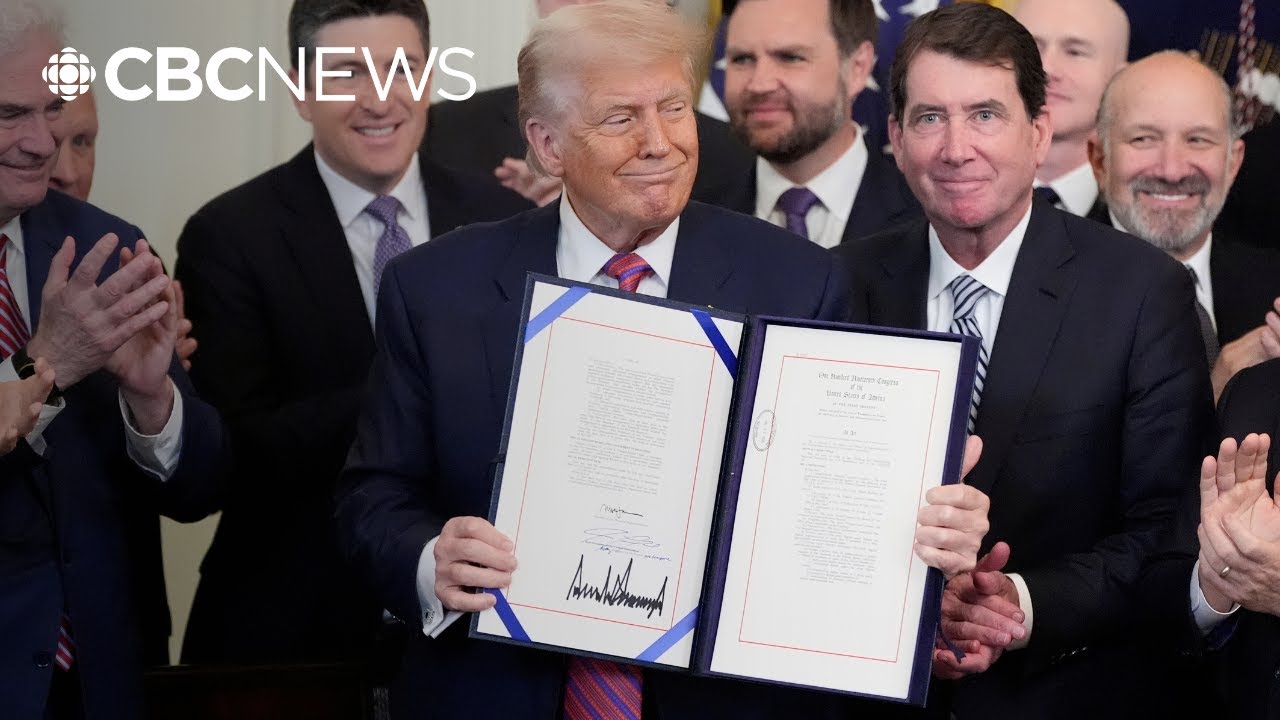 Trump signs GENIUS Act cryptocurrency legislation