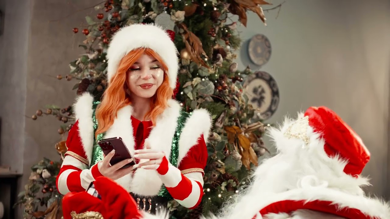 Интересные новости! Дедушка Мороз уже пользуется приложением Asl Belgisi