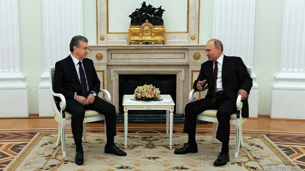 Мирзиёев и Путин обсудят торговые отношения и ситуацию в Афганистане