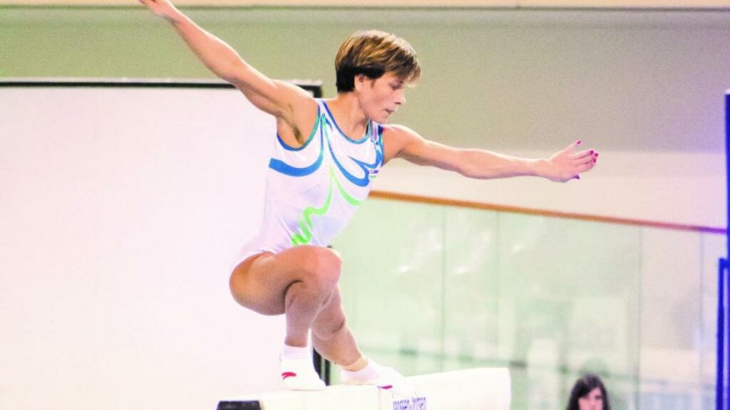 Как гимнастка Оксана Чусовитина защищала честь четырех флагов