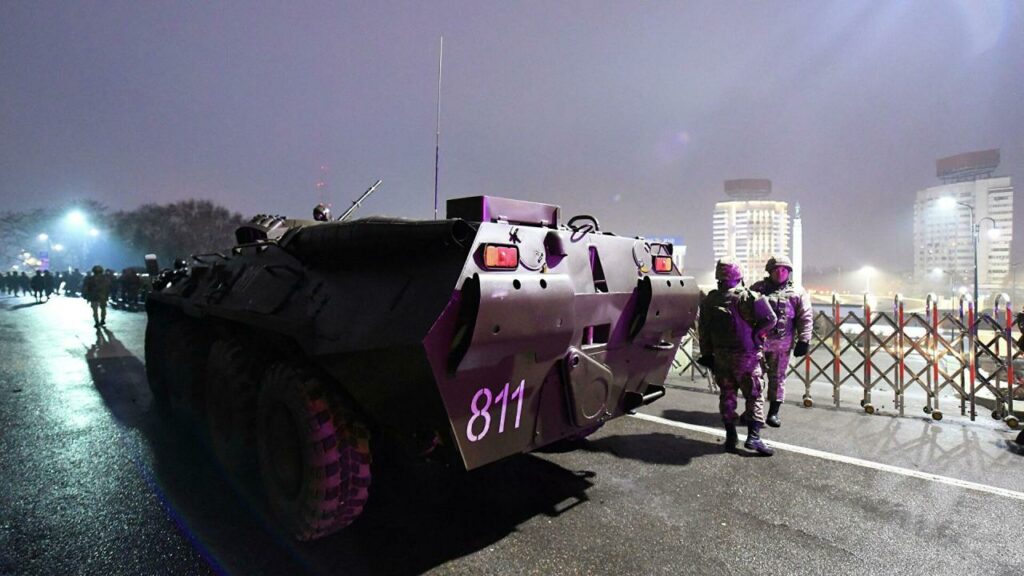 Страны ОДКБ направили свои контингенты в Казахстан