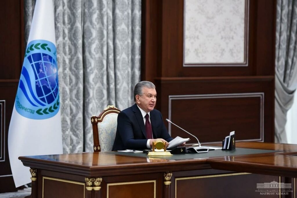 Мирзиёев предложил ШОС совместные антикризисные программы