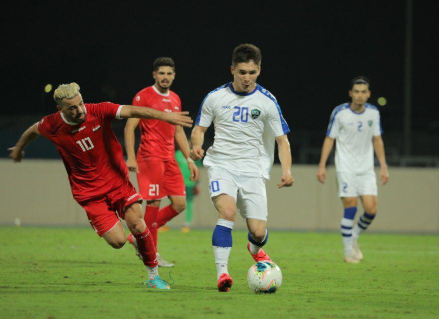 Сборная Узбекистана проиграла футболистам Сирии