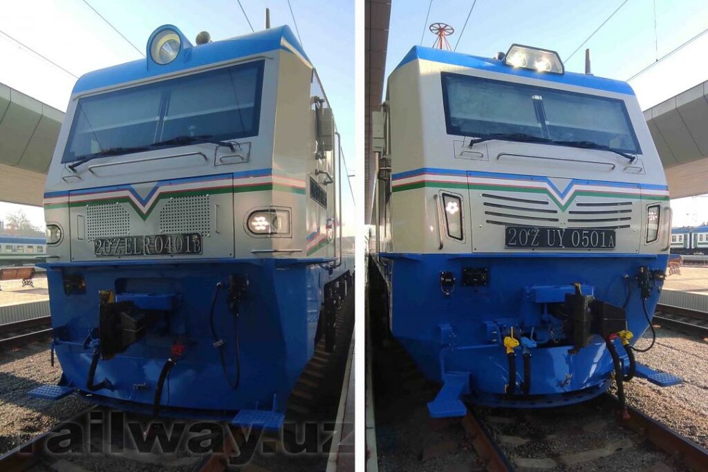 Узбекистан получил 12 китайских электровозов