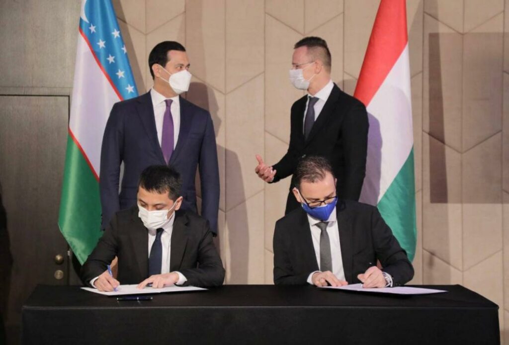 Узбекистан и Венгрия реализуют 12 инвестпроектов