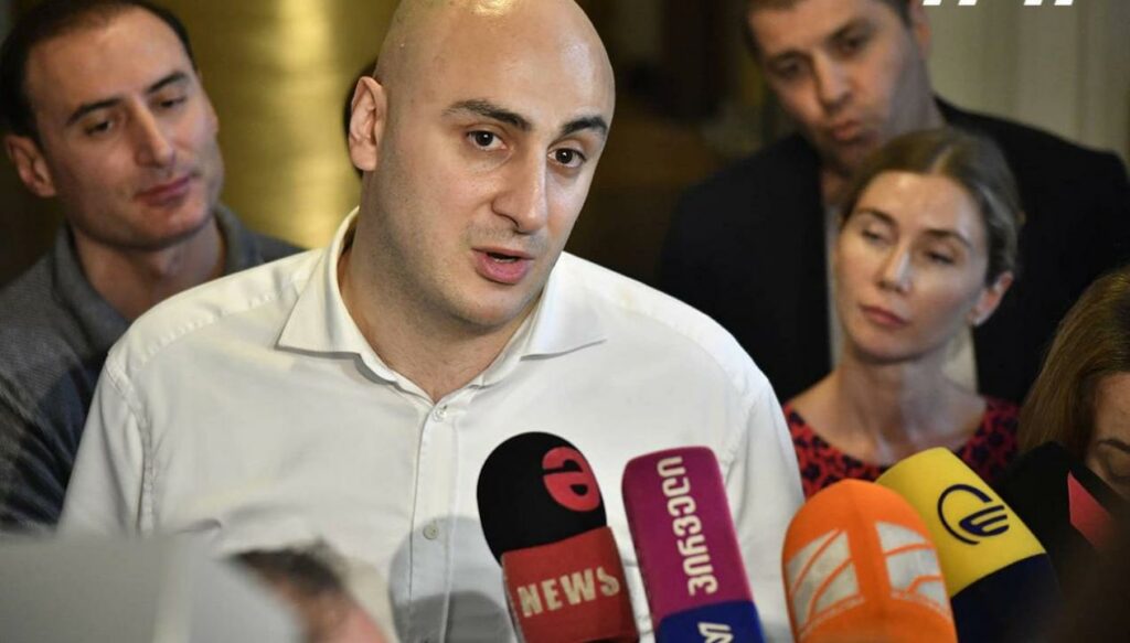 В Грузии задержали главу партии Саакашвили