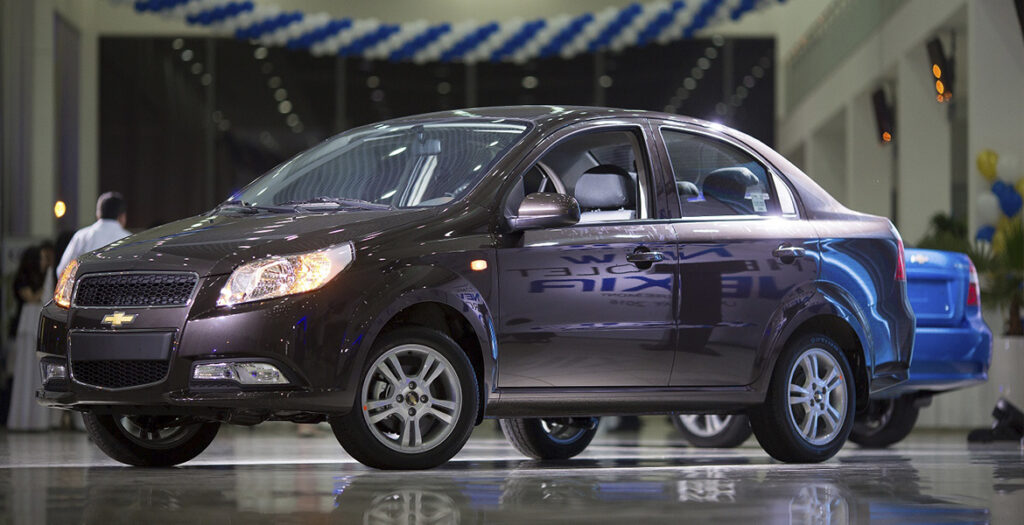 Chevrolet Nexia стал самым популярным автомобилем в Узбекистане