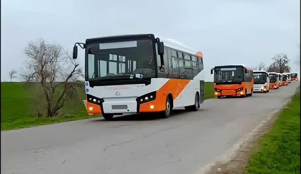 SamAuto поставил 30 автобусов в Казахстан