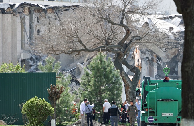 В Минстрое РУз объяснили причину сноса «Дома счастья»