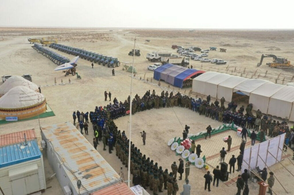 На дне Арала высаживают лес