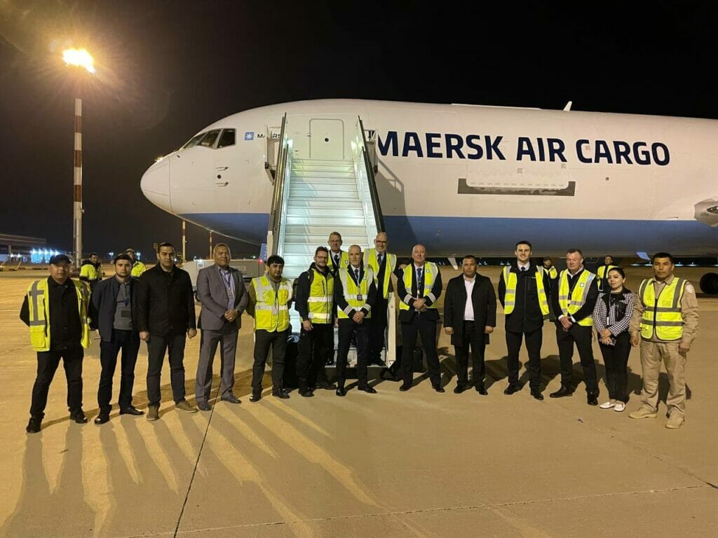 Maersk Air Cargo начала авиарейсы из Дании в Узбекистан