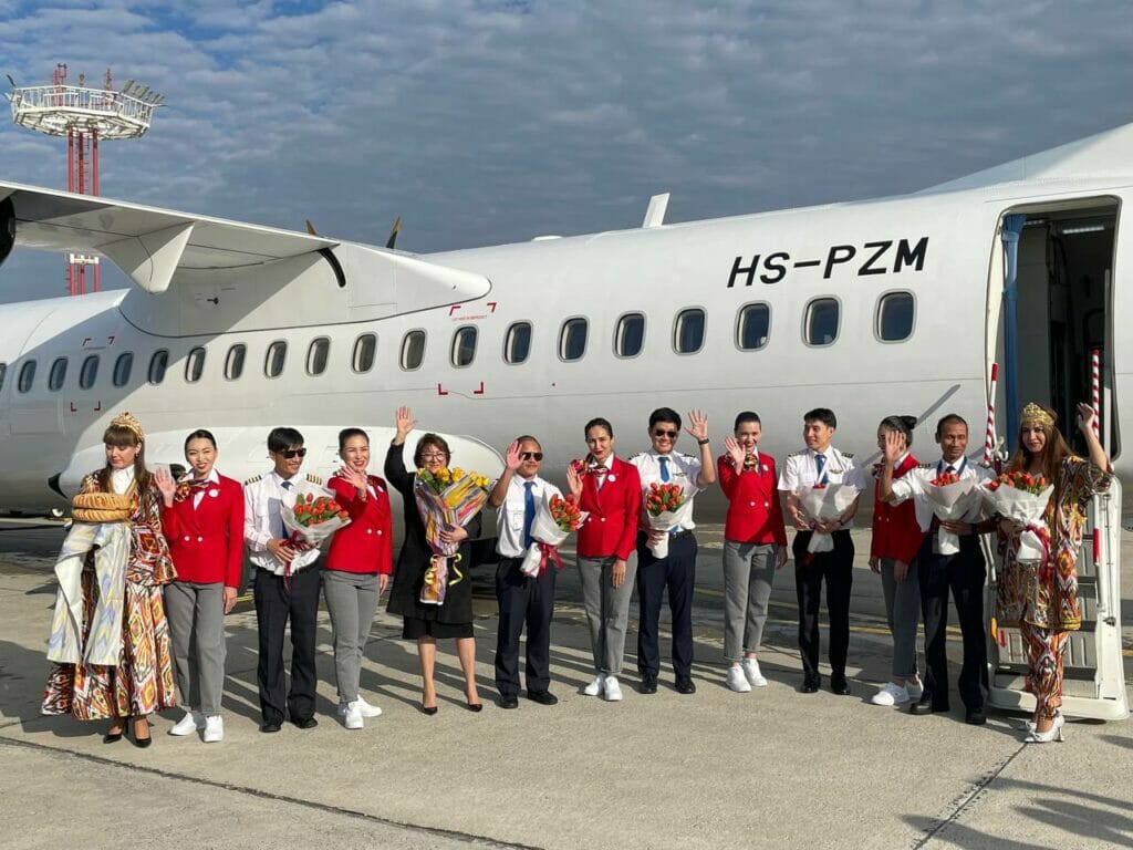 Silk Avia получила свой первый самолет