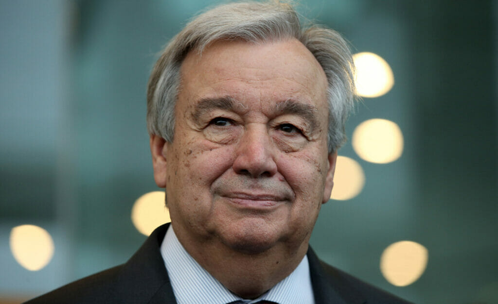 Антониу Гутерриш: В геополитике происходит сдвиг тектонических плит