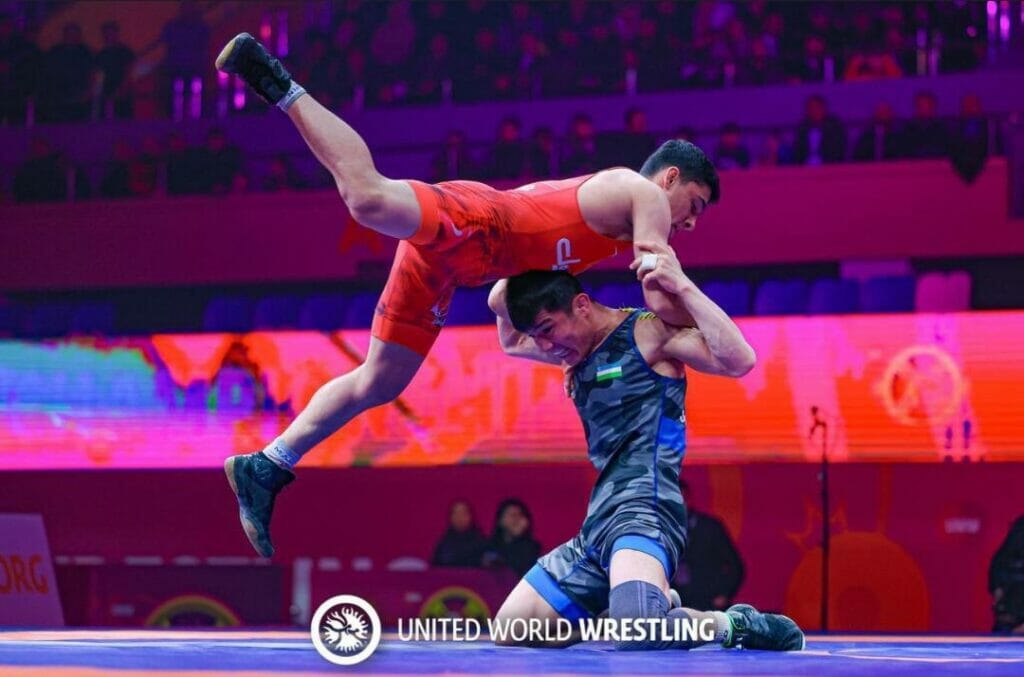 Борцы из Узбекистана завоевали три медали на чемпионате Азии