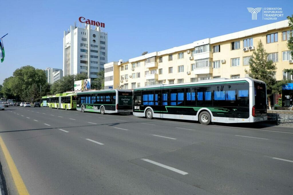 Toshkent ko‘chalariga bir necha yuzlab yangi avtobuslar va elektrobuslar chiqdi