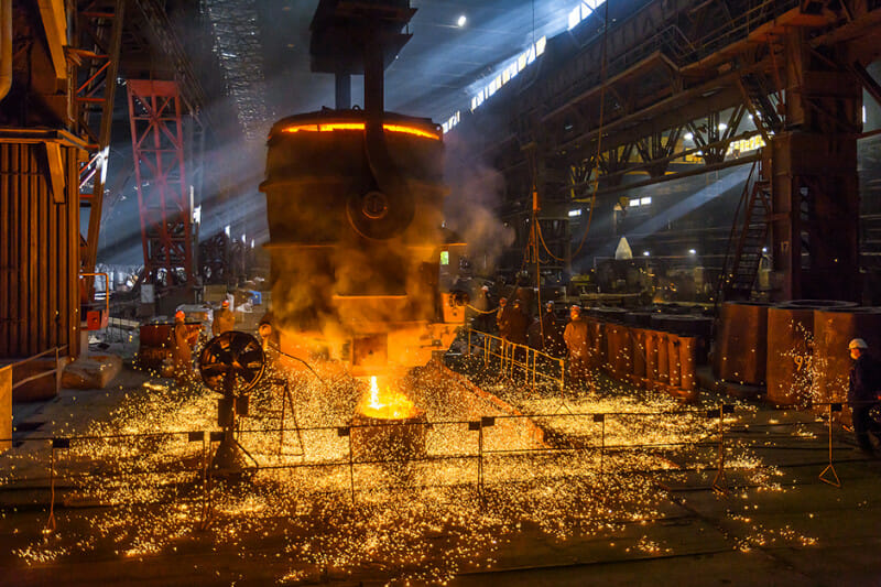 Jahonda po’lat ishlab chiqarish mart oyida ko’tarildi