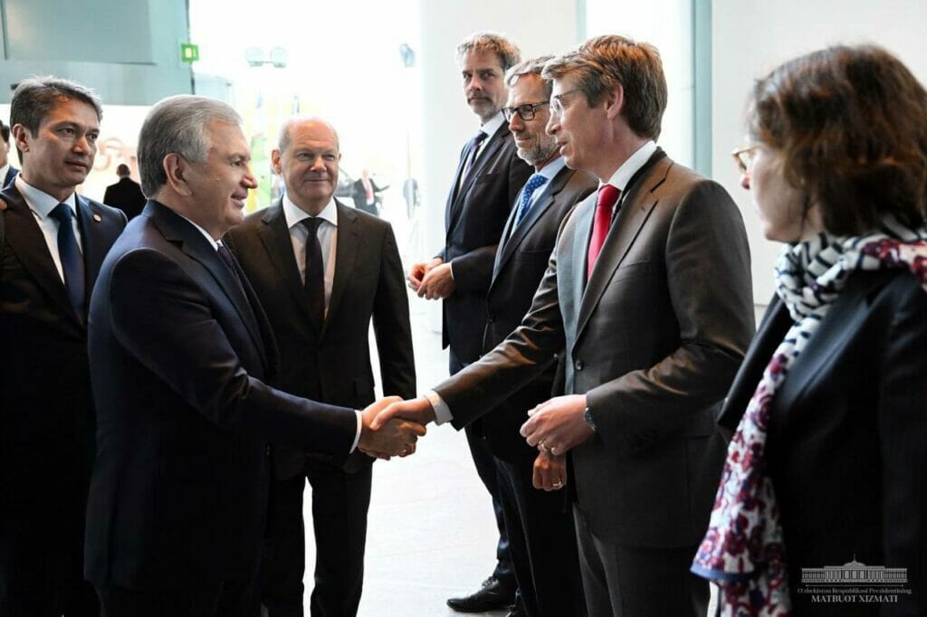 Germaniyaning Oʻzbekiston iqtisodiyotiga kiritgan sarmoyasi 5,5 milliard dollarga yetdi