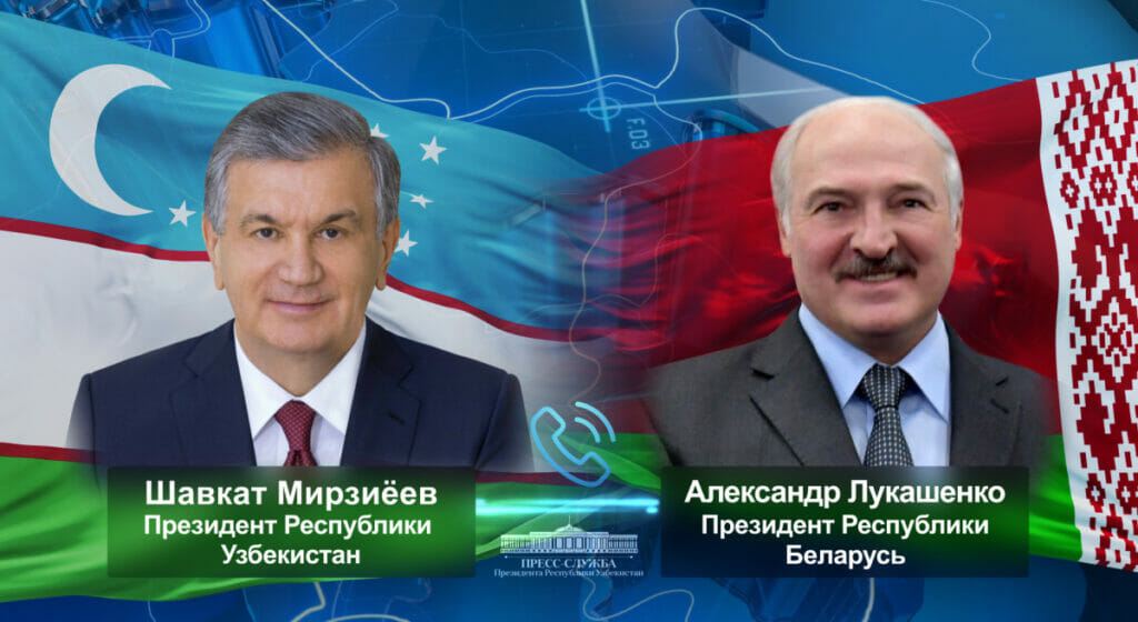 Лукашенко поздравил Мирзиёева с успешным референдумом