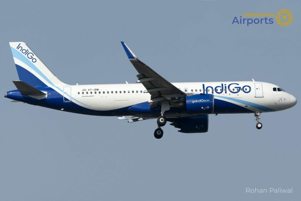 Индийская IndiGo начнет летать из Нью-Дели в Ташкент