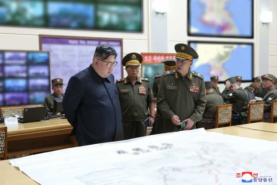 КНДР сымитировала ядерный удар по Южной Корее