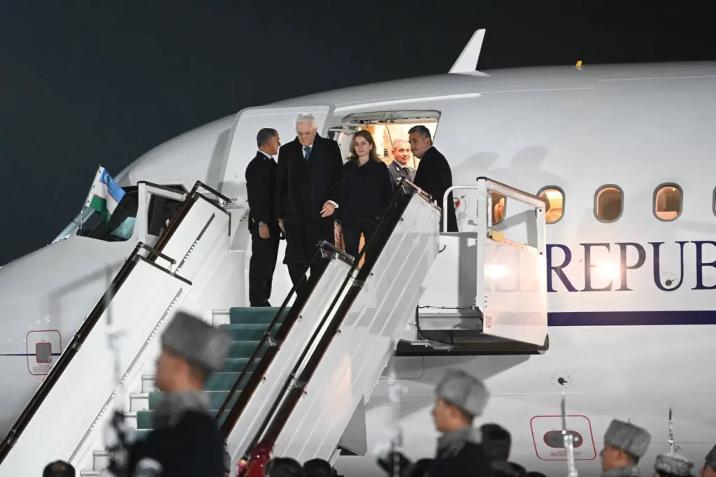 Italiya prezidentini Toshkentda qanday kutib olishdi