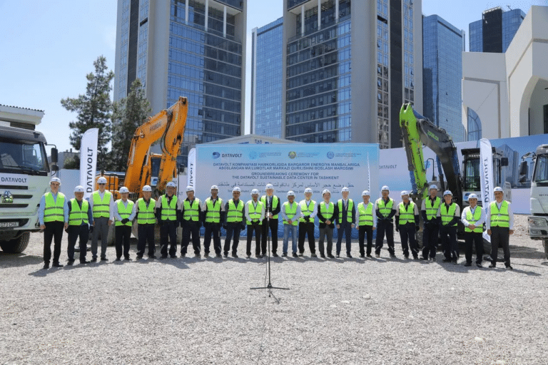 В Ташкенте строят первый дата-центр саудовской DataVolt